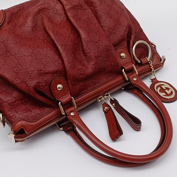 GUCCI GG SUKEY CANVAS LEATHER TOTE BAG lux-275-9202524 - Picture 7 of 15